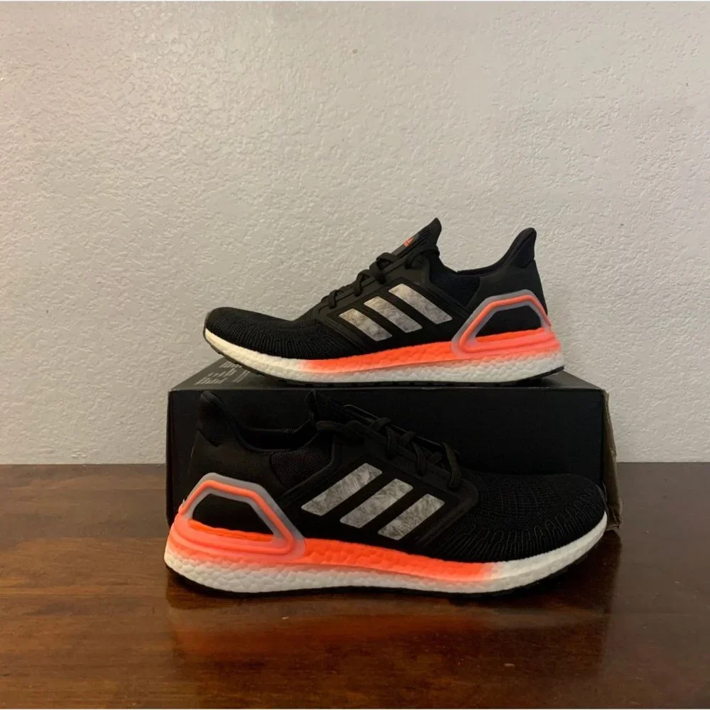 Adidas UltraBoost 20 'Signal Coral' EG0756 Men's Size 12.5
